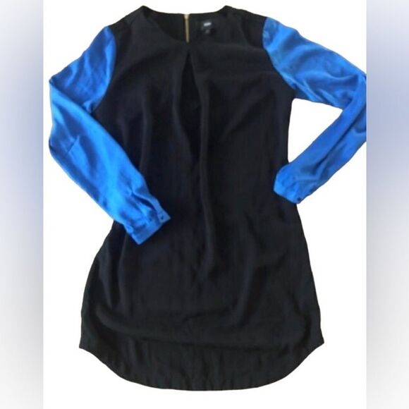 💕5️⃣ Mossimo dress blue and black size M - Picture 1 of 3